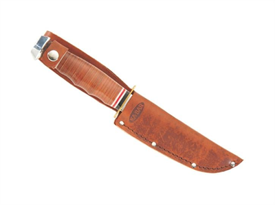 KA-BAR Skinner Deri Kabza Av Bıçağı
