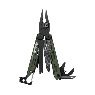 Leatherman Signal Green Topo Blade Tool