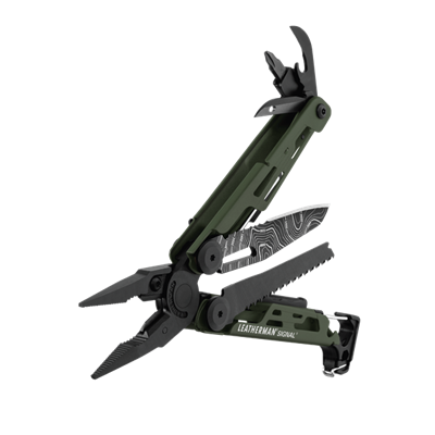 Leatherman Signal Green Topo Blade Tool