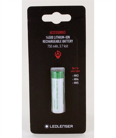 Led Lenser 14500 Pil  750 Mah Yedek Pil