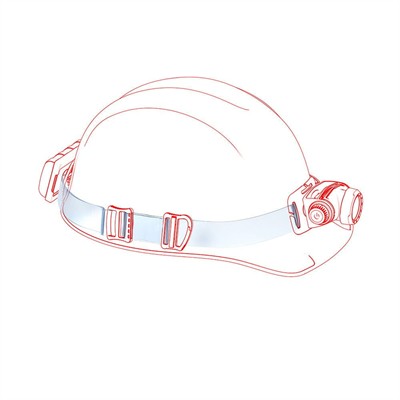 Led Lenser Transparan Silikon Kafa Bandı Type A