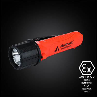 MACTRONIC M-FIRE 02 HL Atex El Feneri 290 Lümen