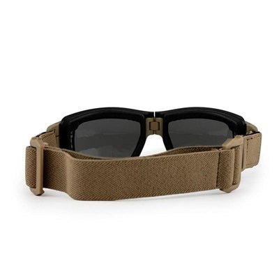 WILEY X LYNX Goggle Balistik Gözlük (2 Lens) (Kahverengi)