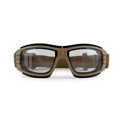 WILEY X LYNX Goggle Balistik Gözlük (2 Lens) (Kahverengi)