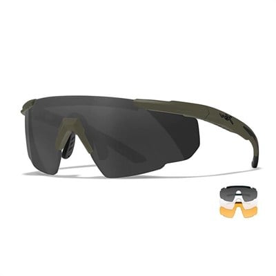 WILEY X SABER Advanced Balistik Gözlük (3 Lens)