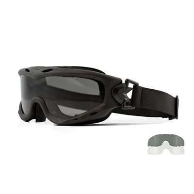 WILEY X SPEAR Goggle  Balistik Gözlük (2 Lens) (Siyah)
