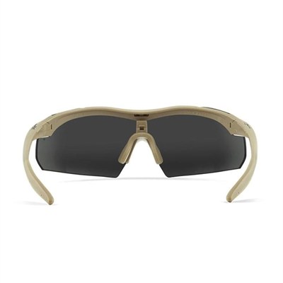 WILEY X VAPOR Balistik Gözlük (3 Lens) (Kahverengi)