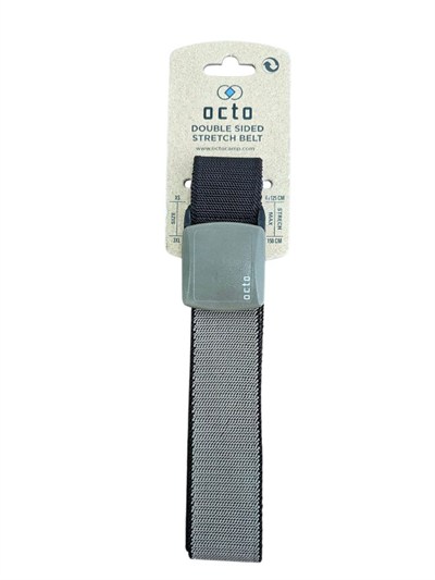 Octo Çift Taraflı ( Çift Renkli ) Streç Kemer