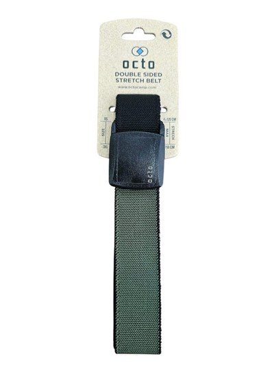 Octo Çift Taraflı ( Çift Renkli ) Streç Kemer