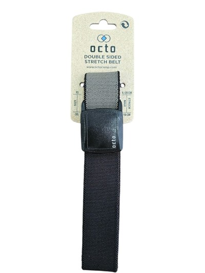 Octo Çift Taraflı ( Çift Renkli ) Streç Kemer