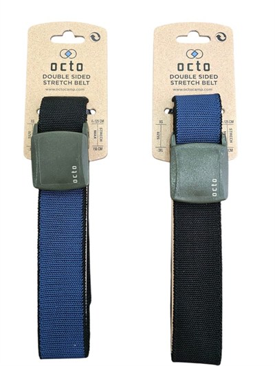 Octo Çift Taraflı ( Çift Renkli ) Streç Kemer