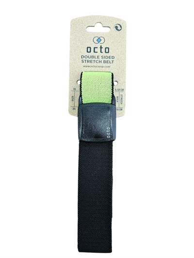 Octo Çift Taraflı ( Çift Renkli ) Streç Kemer