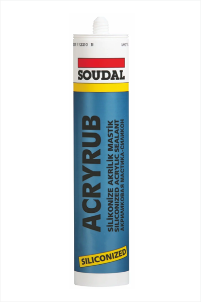Soudal ACRYRUB SİLİKONİZE MASTİK 500G 