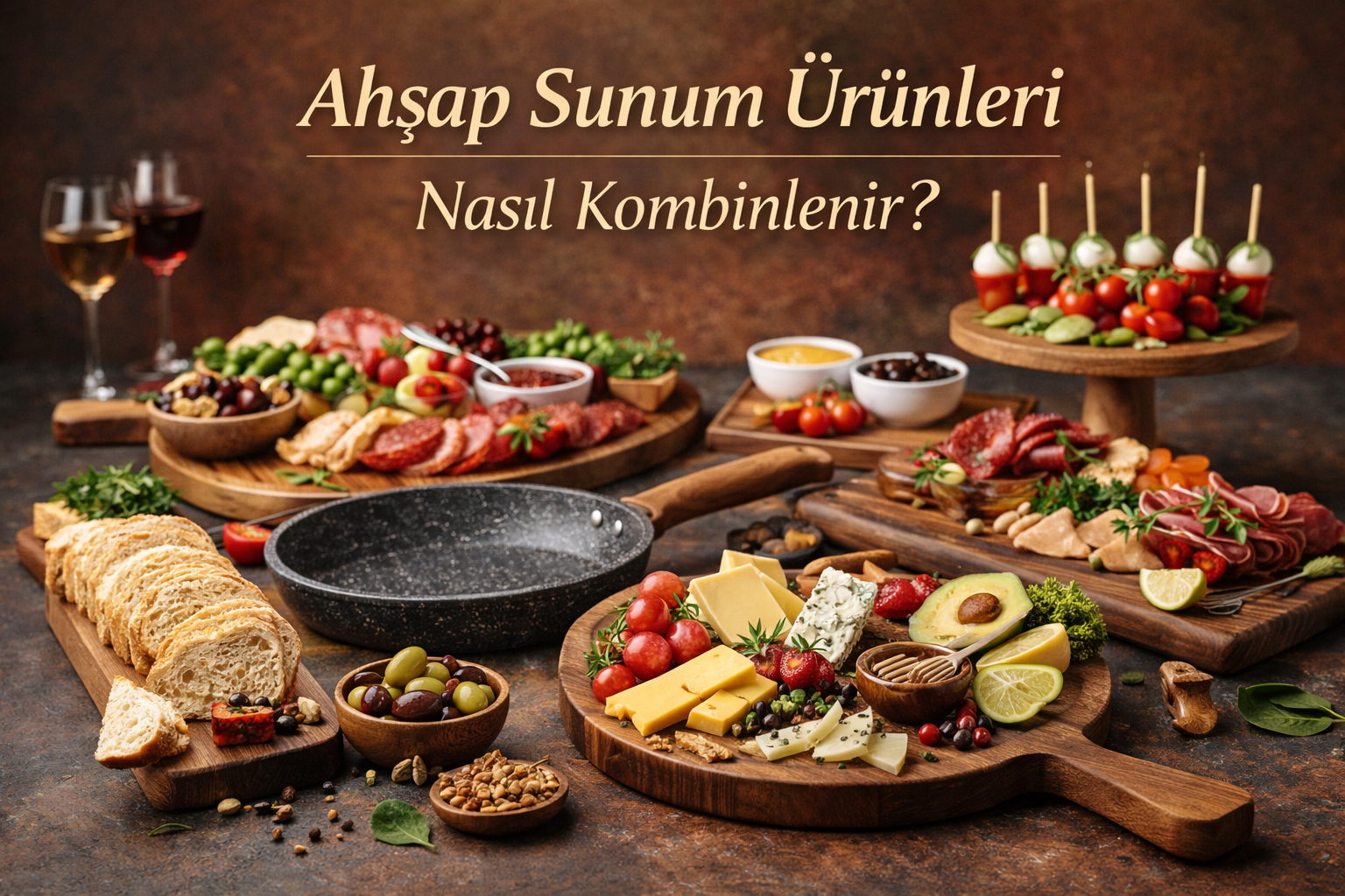 Ahşap Sunum Ürünleri Nasıl Kombinlenir?