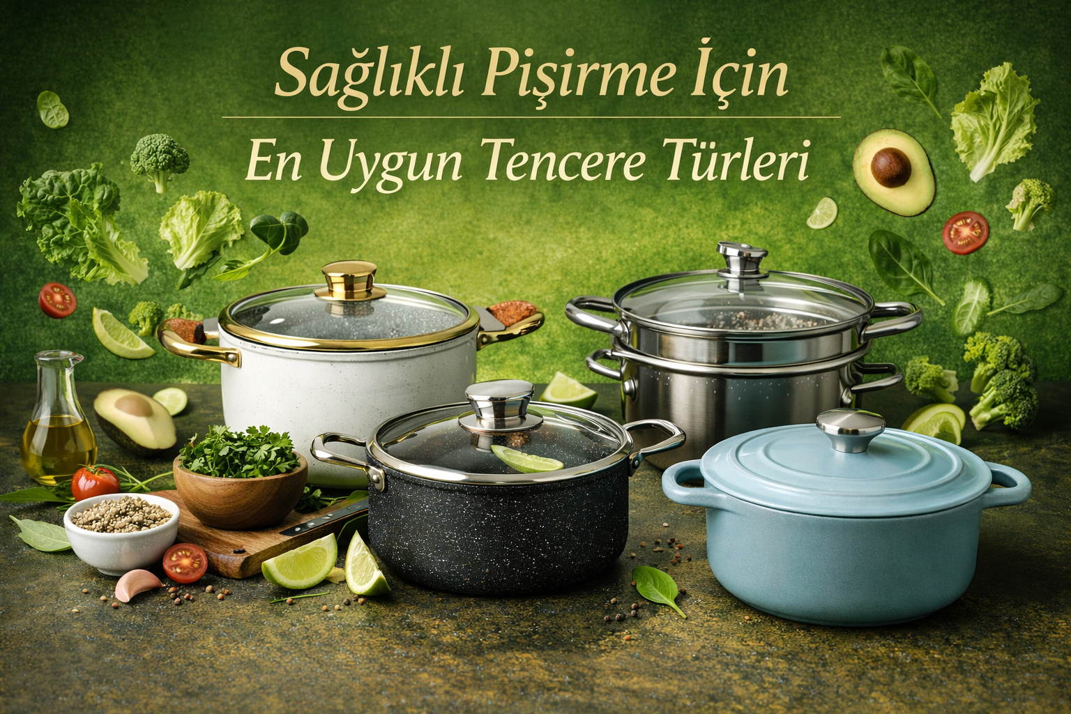 Sağlıklı Pişirme İçin En Uygun Tencere Türleri