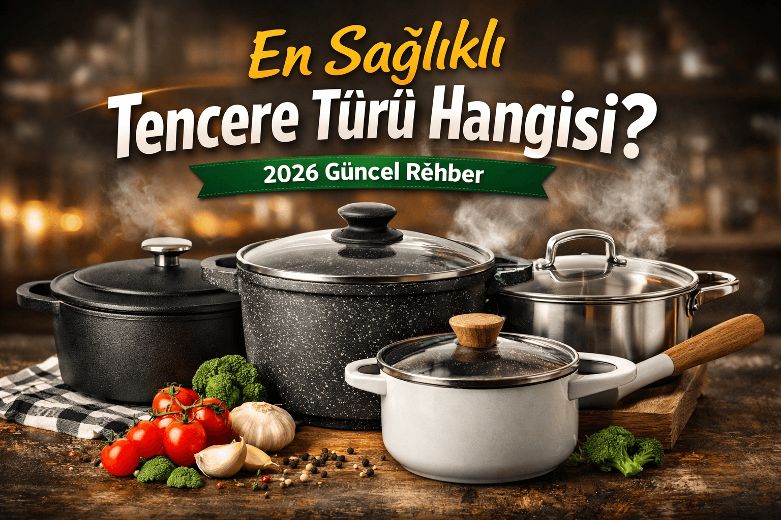 En Sağlıklı Tencere Türü Hangisi? 2026 Güncel Rehber