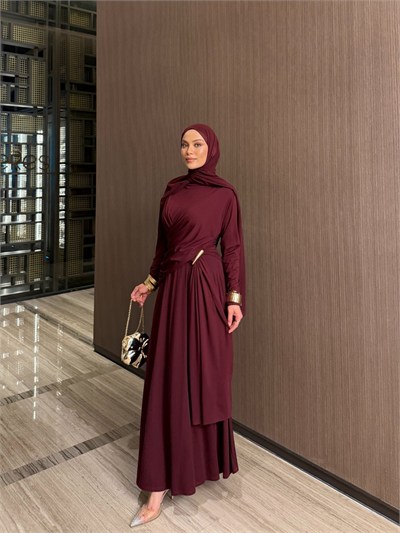 Aydanur Etekli Takım Bordo