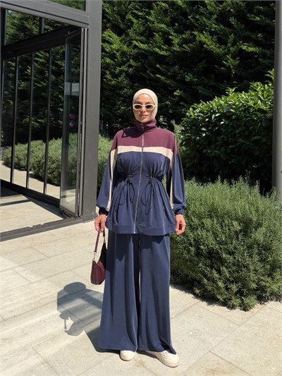 Laçin Pantolon Takım Lacivert
