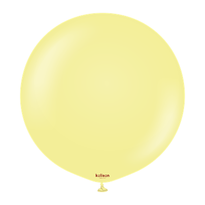 18 İnç Makaron Sarı Balon