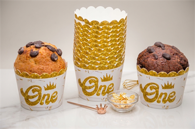 25'li One Yazılı Cupcake Kek Kalıbı