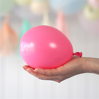 5 İnç Pastel Kraliçe Pembe Balon (10 Adet)