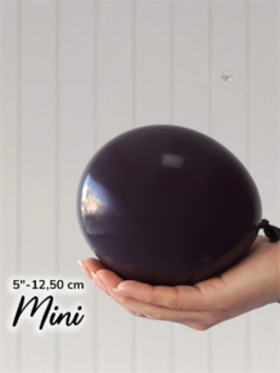 5 İnç Pastel Mürdüm Balon (10 Adet)