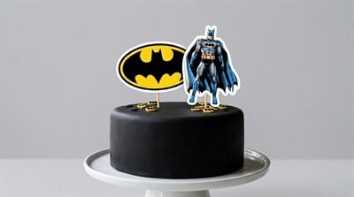 Batman Pasta Süsü Topper