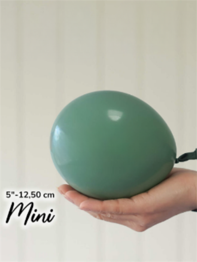 Küçük Retro Adaçayı Balon (10 Adet)