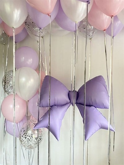 Lila Fiyonk Balon Parti