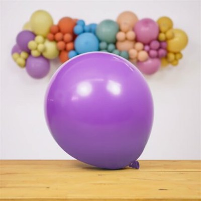Retro Lavanta Balon (10 Adet)