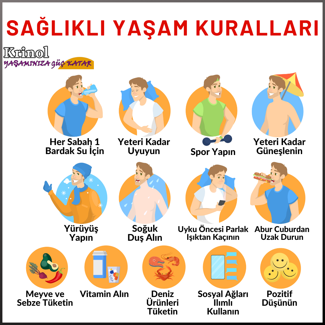 Sağlıklı Yaşam Kuralları Nelerdir?