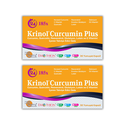 Krinol Curcumin Plus 2 Kutu