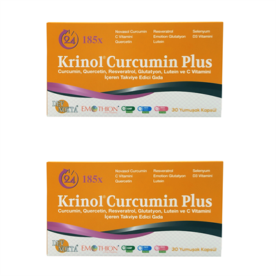 Krinol Curcumin Plus 2 Kutu