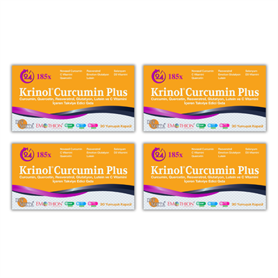 Krinol Curcumin Plus 4 Kutu