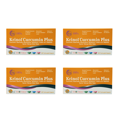 Krinol Curcumin Plus 4 Kutu