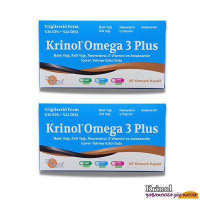 Krinol Omega 3 Plus 2 Kutu