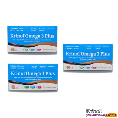 Krinol Omega 3 Plus 3 Kutu