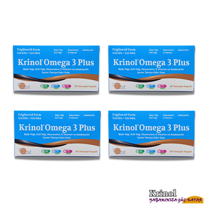 Krinol Omega 3 Plus 4 Kutu