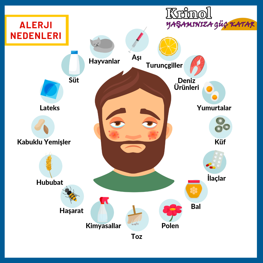 Alerjiye Neden Olan Unsurlar Nelerdir?