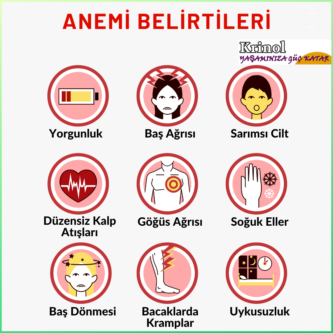 Anemi Belirtileri Nelerdir?