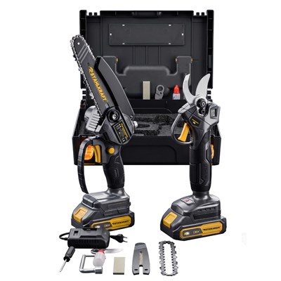 Stahlkraft H15 4010 21V Budama + Makas Set Zincir + Pala yedek Makas Hediye