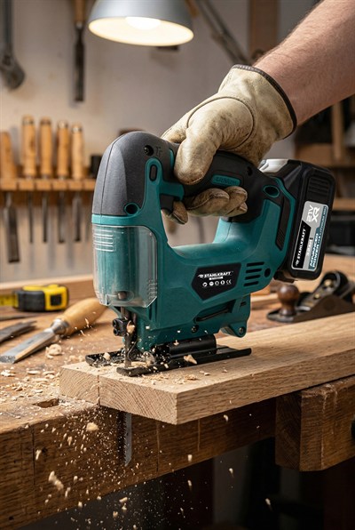 STAHLKRAFT STH 5041 M Akülü Devir Ayarlı Dekupaj Testere