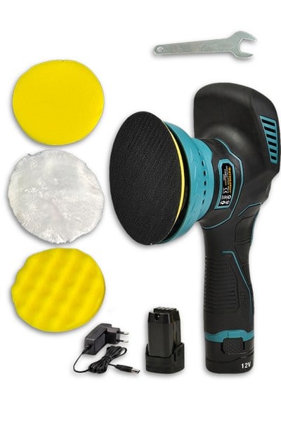 STAHLKRAFT STH 5142M 12V Akülü Devir Ayarlı Orbital Polisaj