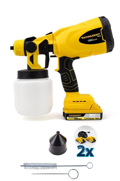 STAHLKRAFT STH 5310 S 21V Akülü Çok Amaçlı Boya Sprey ve İlaçlama Tabancası