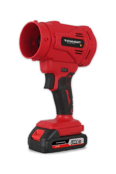STAHLKRAFT STH 5593 K 21V Akülü 6 Kademe Devir Ayarlı Hava Üfleme Makinesi (Blower) 
