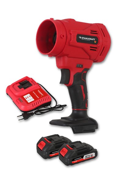 STAHLKRAFT STH 5593 K 21V Akülü 6 Kademe Devir Ayarlı Hava Üfleme Makinesi (Blower) 