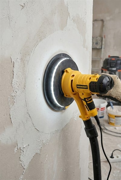 STAHLKRAFT STH 5832 S 850W 180mm Elektrikli Alçı Zımpara Makinesi
