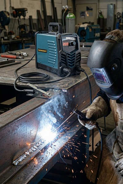 STAHLKRAFT STH 5935 M 200 Amper Dijital Göstergeli Çanta Tipi İnvertör Kaynak Makinesi