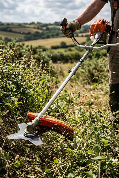 STAHLKRAFT STH 6197 T 5.9 HP 58cc Profesyonel Yan Tipi Benzinli Motorlu Tırpan