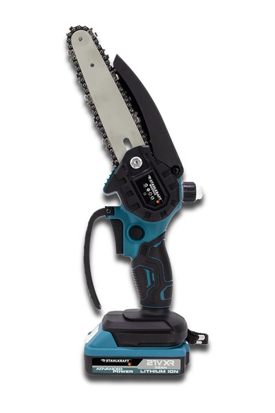 STAHLKRAFT STH 6290 M Çift Pala 21V Yağlı Akülü Dal Budama Testeresi
